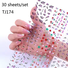 Горячий новый бутик креативные Гвозди стикер Мода 3D для