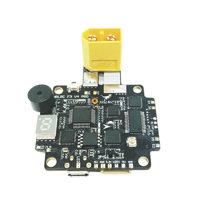Плата управления полетом HGLRC F3 V4PRO переключаемый передатчик OSD BEC PDB для