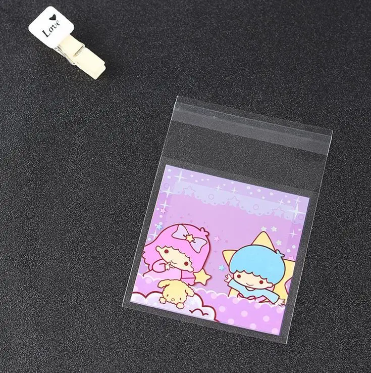 100 шт. пластиковые пакеты для мыла и печенья