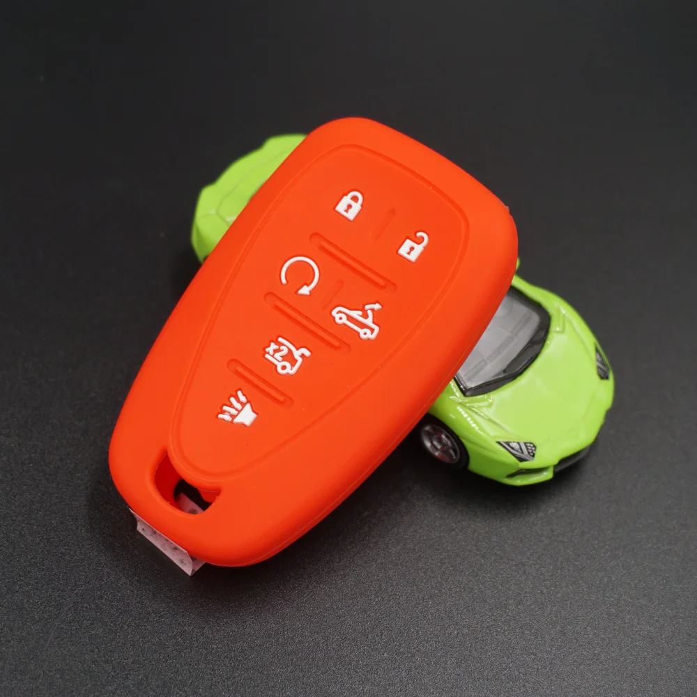 Xinyuexin силиконовый чехол для автомобильного ключа FOB Chevrolet Chevy Camaro без входа 6