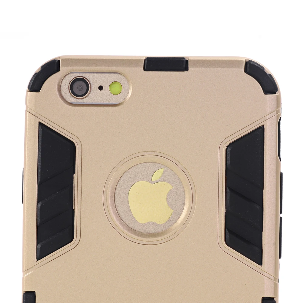 Чехлы Coque для iPhone 6s Plus Броня задняя крышка Мобильные аксессуары с подставкой