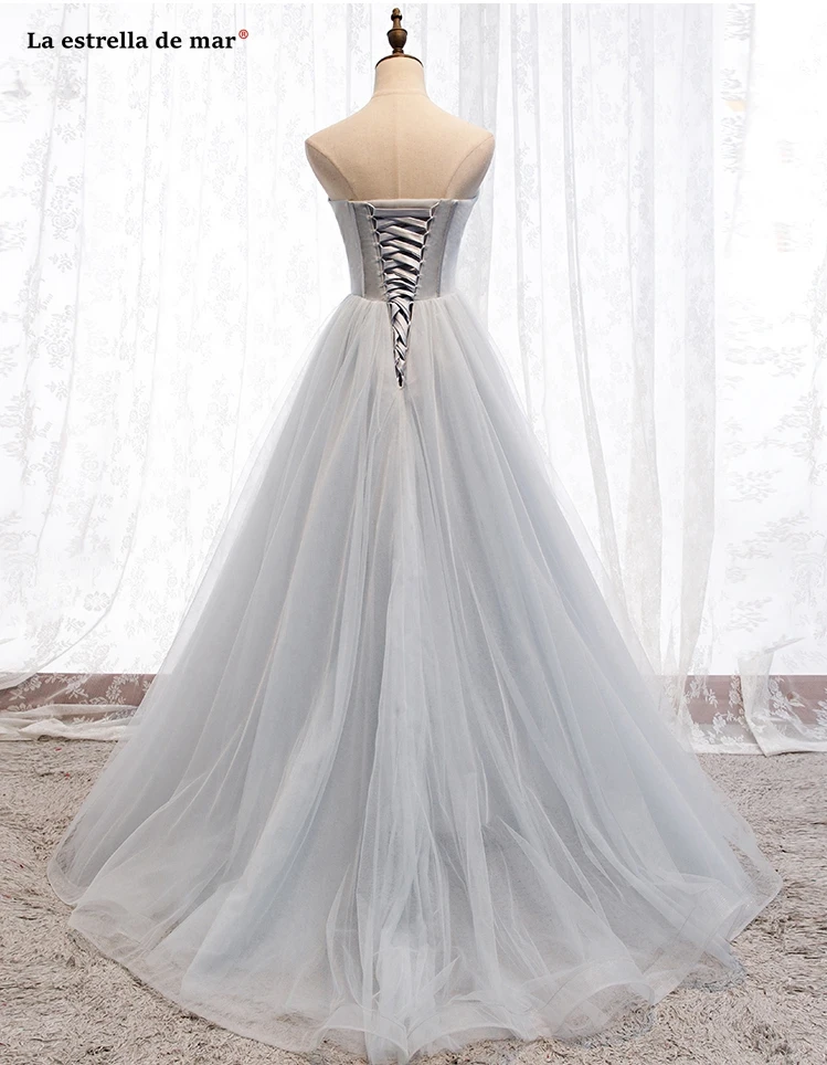 Vestido Подружка невесты boda2021 Новое фатиновое платье с украшением в виде кристаллов