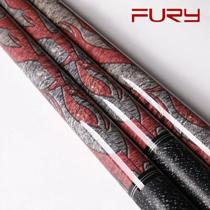 2019 Новое поступление кий для пула Fury Stick 12 75 мм 11 с жестким черным бильярдным