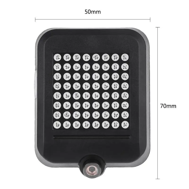 Предупреждение ющий Подседельный штырь велосипедный светильник 64LED велосипедный светильник автоматический указатель поворота Задний светильник Herramientas Para Bicicleta