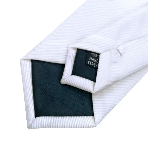 

BL-008 2016 Skinny Ties For Men Narrow Plain White Gravata Silk Jacquard Woven Necktie For Wedding Party Groom Free Shipping