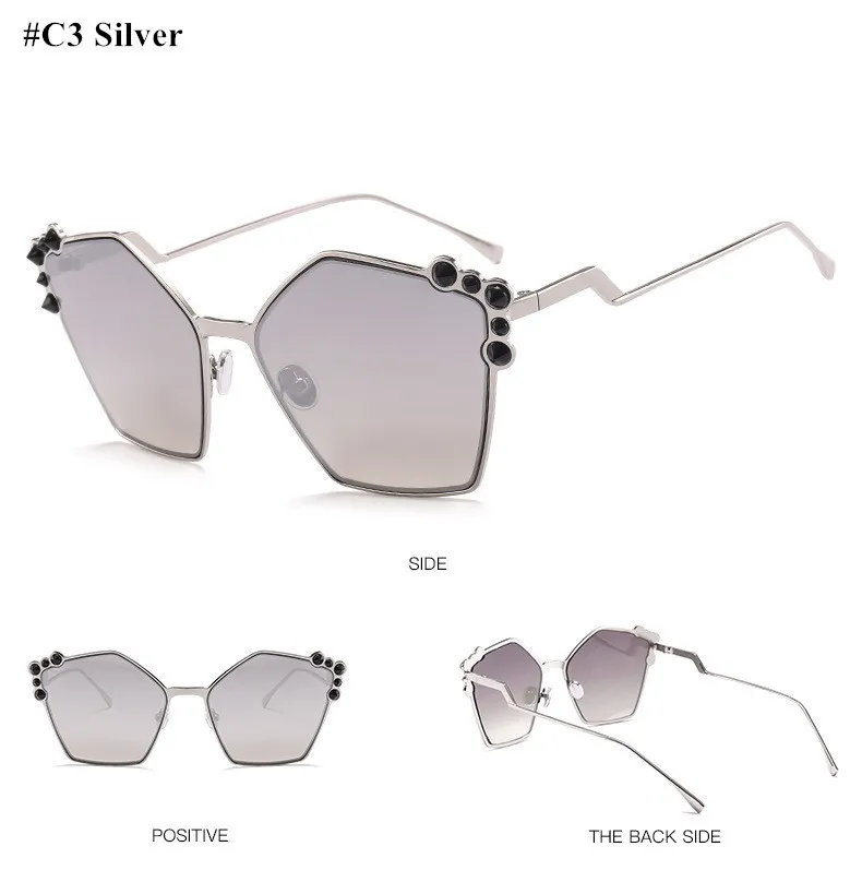 Emosnia кошачий глаз солнцезащитные очки Необычные Modis Oculos De Sol feminino роскошные женские брендовые дизайнерские солнцезащитные очки с украшением из камней