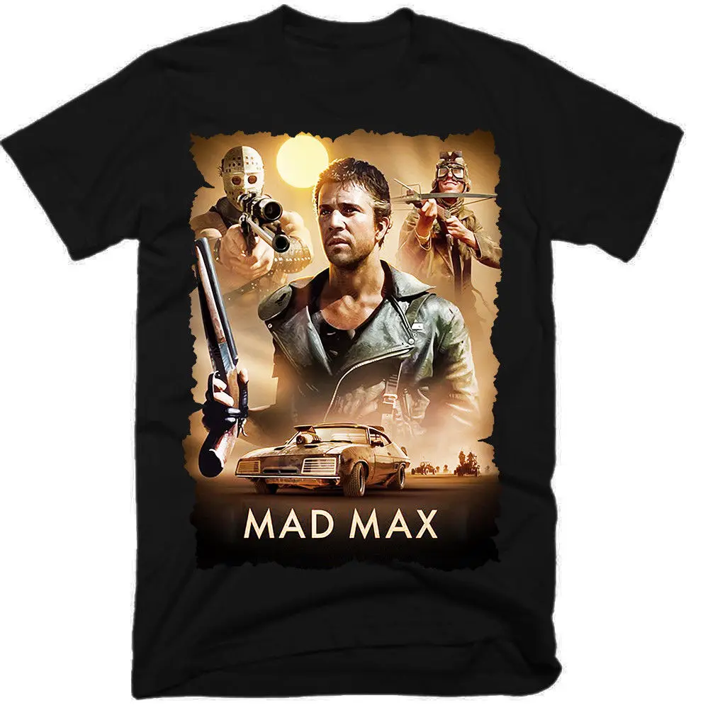 Футболка Mad Max мужская черная белая 2019 | Мужская одежда