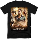 Футболка Mad Max мужская, черная, белая, 2019
