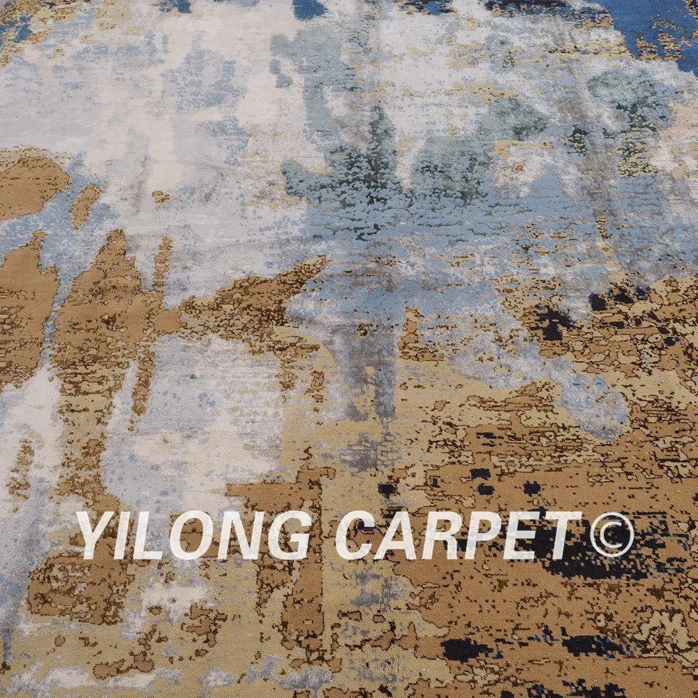 YILONG 8 3 &quotx 10&quot классический ковер из китайской шерсти шерстяной в стиле East WaterColor