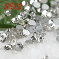 ss12 1440pcs crystal clear nail art stones rhinestones for nails strass flatback non hotfix stones moile beauty