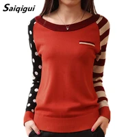 saiqigui candy color new o neck autumn women sweater long sleeve pullovers knitting casual sweaters pull femme sudaderas jumper
