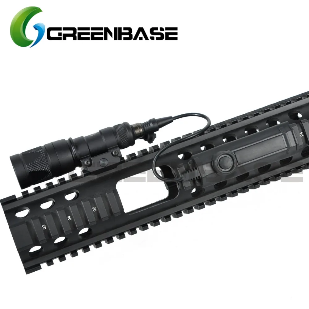 Тактический светильник серии Greenbase M300/M600/M951/M952 с постоянной/мгновенной функцией, дистанционный светильник, двойной переключатель