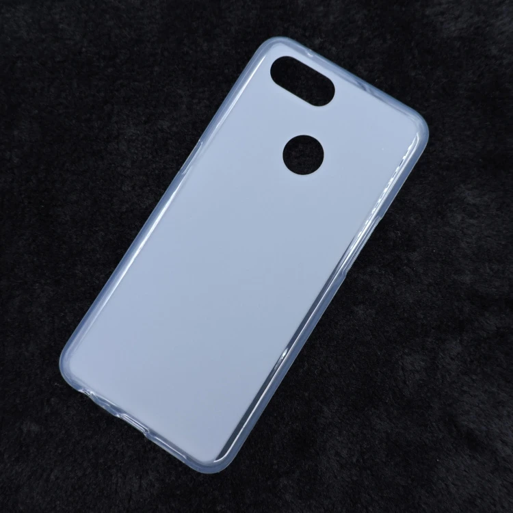 Новый Пудинг чехол для OPPO Realme2 pro мягкий TPU силиконовый черный/белый матовый
