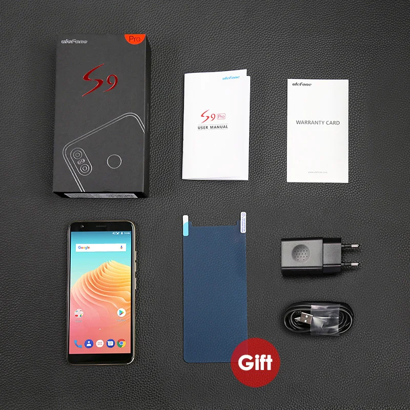 Ulefone S9 Pro 4G LTE Смартфон Android 8,1 Oreo 5,5 дюймов 18:9 2G+ 16G мобильный телефон распознавание лица отпечаток пальца 13.0MP 3300mAh мобильный телефон