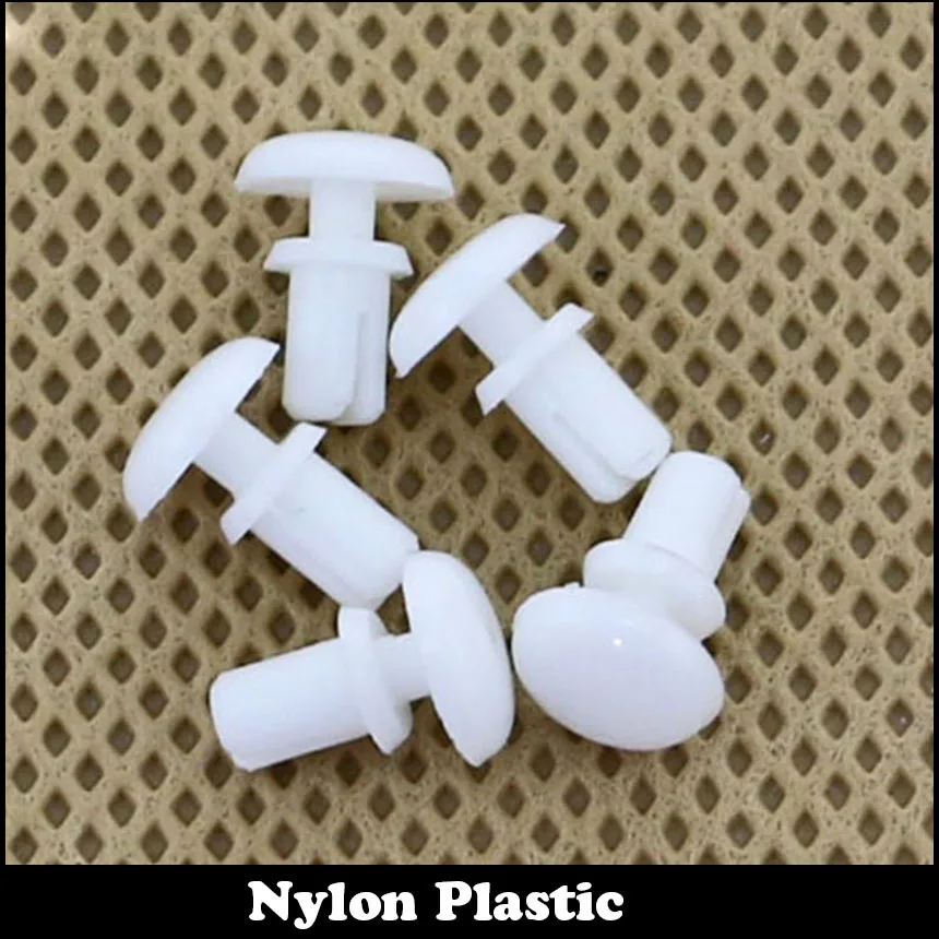 100 шт. R5045 диаметр отверстия Белый Черный Нейлон Пластиковая изоляционная
