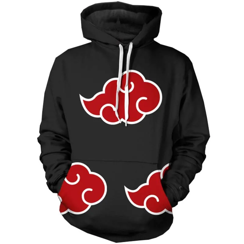 Хокаге Наруто Узумаки балахон Толстовка Косплей 3D жилет стиль модная толстовка