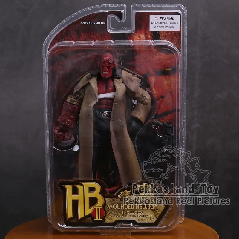 MEZCO Hellboy ПВХ фигурка Коллекционная модель игрушки " 18 см