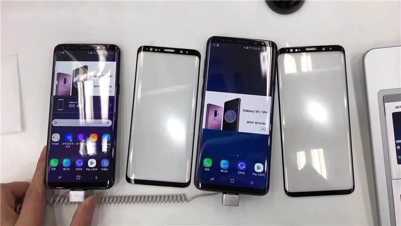 20 шт./лот 3D круглая изогнутая Защитная пленка для экрана Samsung Galaxy S9 Plus закаленное