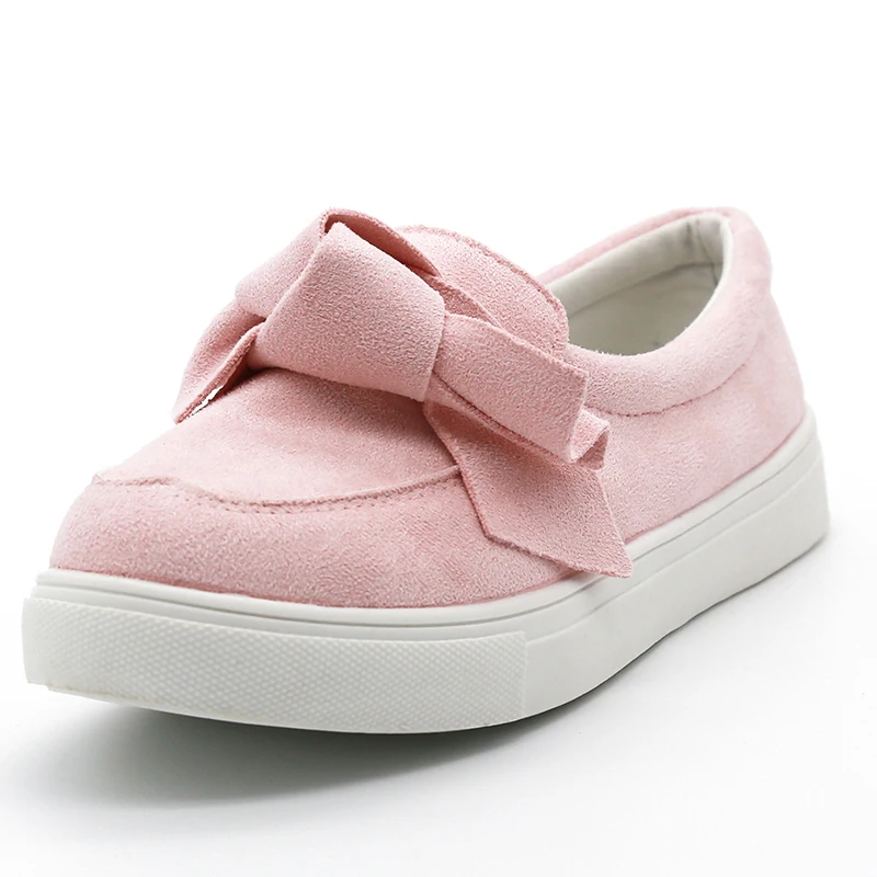 Женские лоферы на платформе размера плюс замшевая обувь плоском ходу без