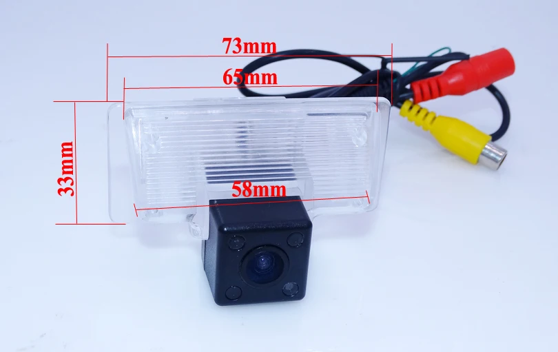 Фотокамера заднего вида с обзором 170 градусов функция ночного видения для Nissan