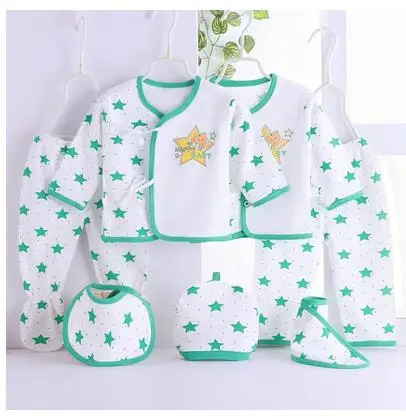 Розовый Newborn underwear set of 7 pieces 1 - Цвет: Розовый