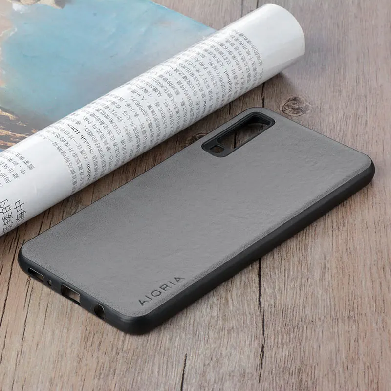 Чехол для Samsung Galaxy A5 A6 A7 A8 A9 Plus Star 2017 2018 coque роскошный винтажный кожаный чехол
