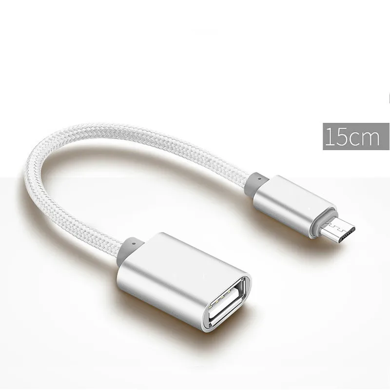 Micro USB 2 0 OTG кабель адаптер микро-usb к муфтовый стыковочный для samsung S7 S6 край S4 S3 LG G4 DJI