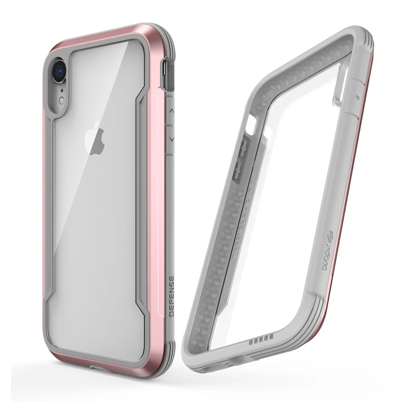 X-Doria Defense DropShield чехол для телефона для iPhone XR XS Max военный класс дропшиппинг протестированный чехол для iPhone X XS Max Алюминиевый Чехол