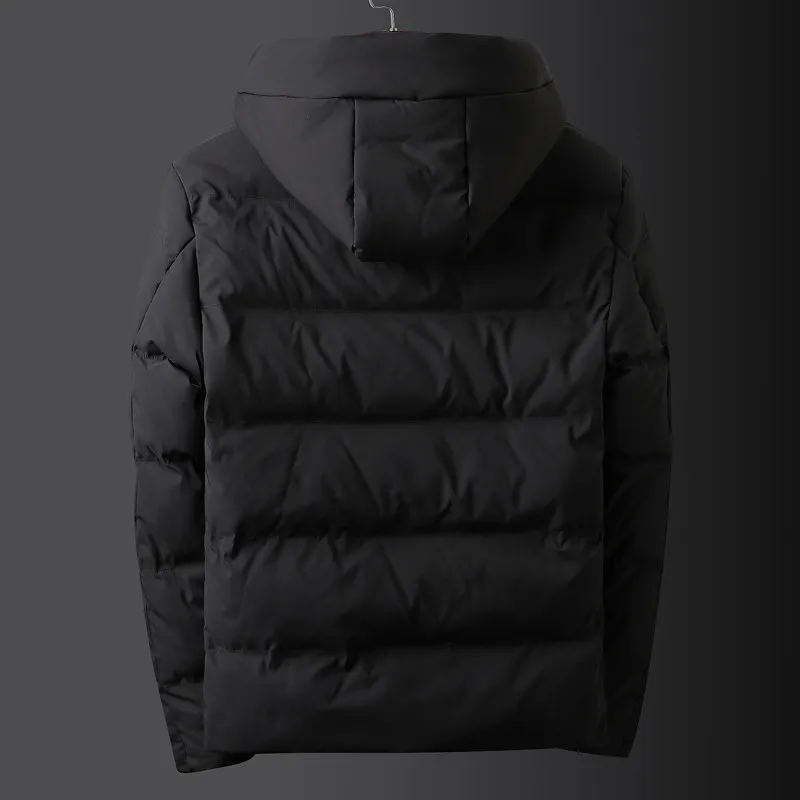 TEAEGG теплая хлопковая парка для мужчин одежда 2019 Veste Homme зимнее пальто с капюшоном