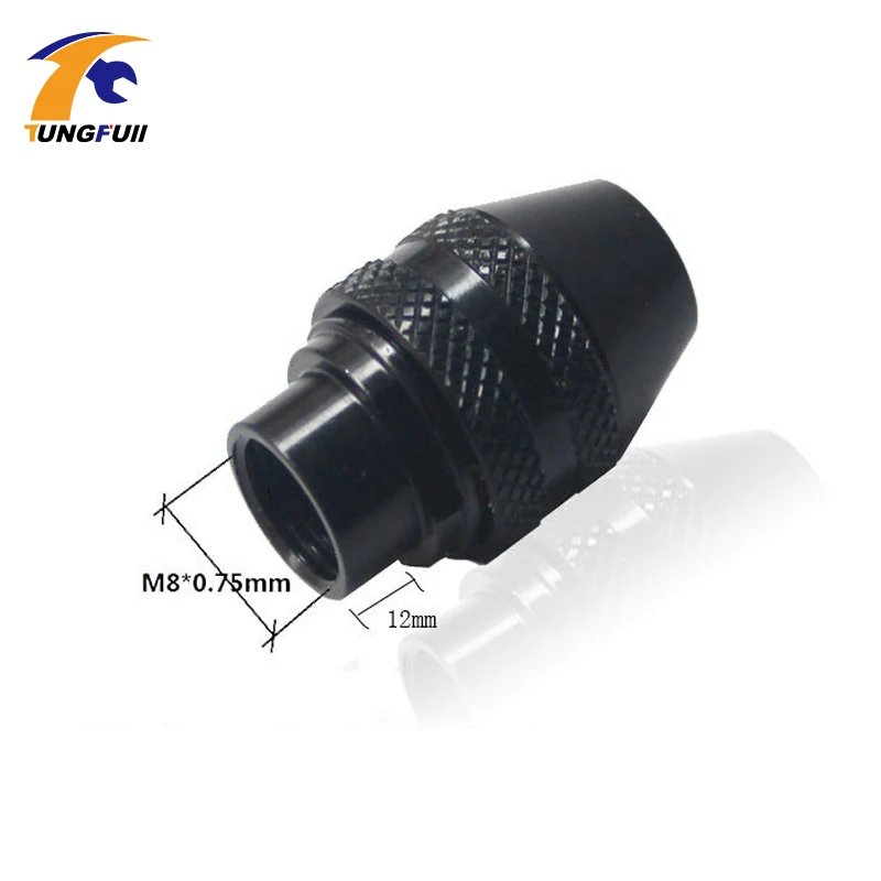 Tungfull Dremel аксессуары маленький сверлильный патрон электрический шлифовальный станок Универсальный патрон Мини электрическая дрель гравировальный станок патрон