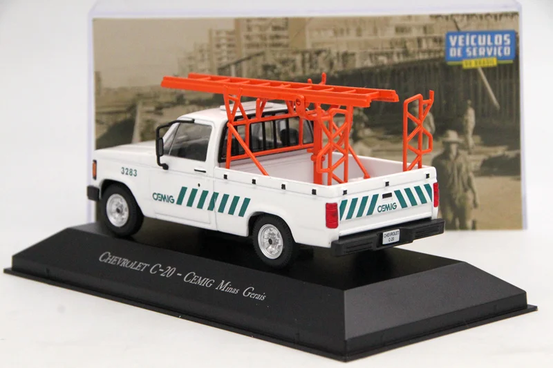 IXO 1:43 весы Chevrolet C 20 Cemig Minas Gerais модели литья под давлением игрушки коллекция