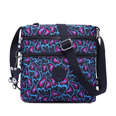 TEGAOTE маленькая сумка-мессенджер для женщин, сумка через плечо, женская пляжная сумка с клапаном, дамская сумочка, Женская нейлоновая сумка - Цвет: Color 1