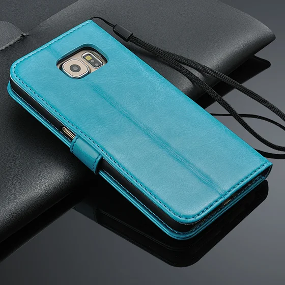 Кожаный чехол-бумажник чехол для samsung Galaxy S3 S4 S5 S6 S7 край S8 A3 A5 A6 A8 J8 J1 J2 J3 J4 J5 J6 J7 Neo Core
