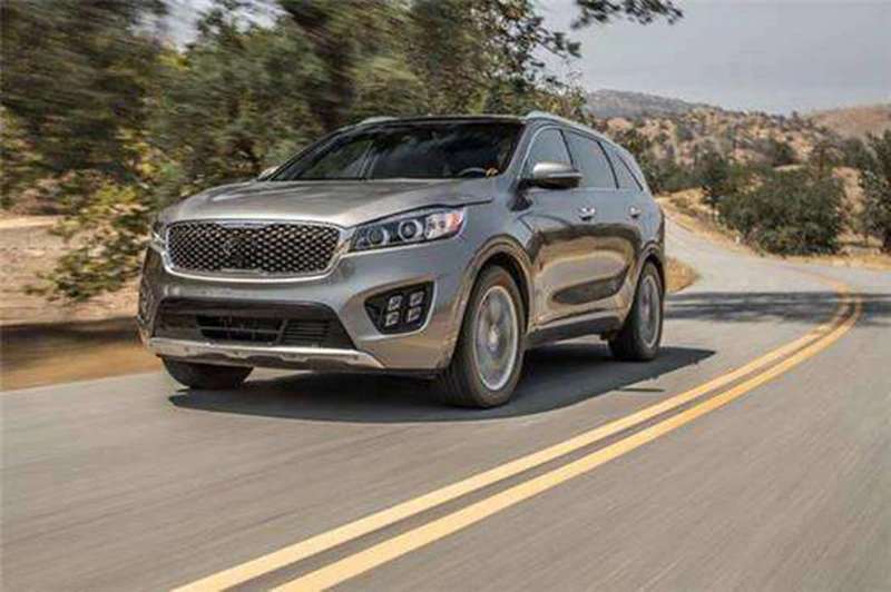 Автомобильная мигающая 1 пара для KIA Sorento светодиодный DRL противотуманная фара, дневной ходовой светильник, Дневной светильник, противотуманная фара, Дневной светильник