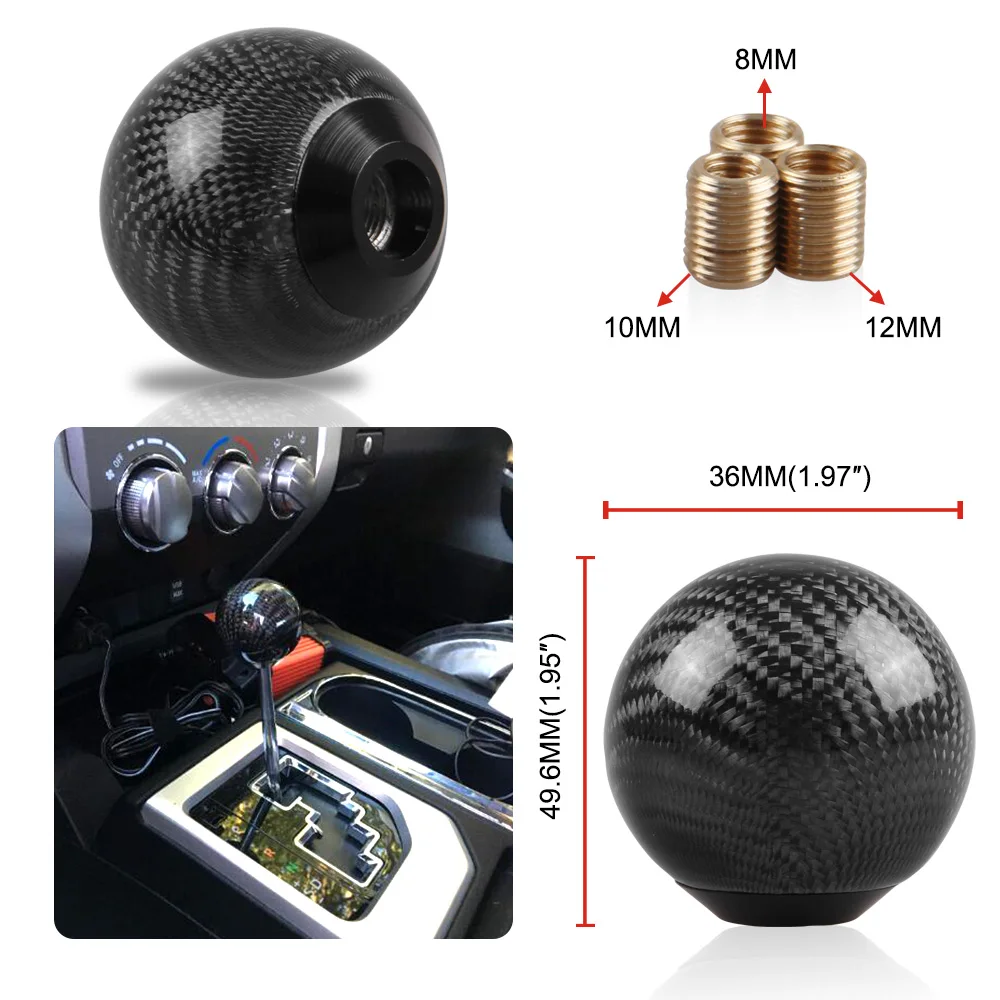 Шестерни s для украшения Классическая Ручка Переключения JDM из углеродного волокна ручная ручка переключения передач для Honda Toyota Acura Lexus