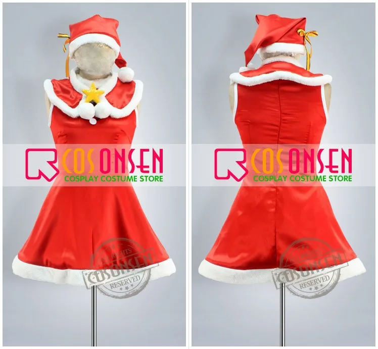 Косплей ONSEN Vocaloid Project DIVA Arcade Рождественский модуль кагамин Рин Косплей Костюм