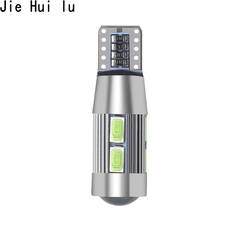 Авто светодиодный T10 Canbus 194 W5W 10 SMD 5630 5730 светодиодный светильник лампа без ошибок светодиодный светильник парковки T10 светодиодный бортовой светильник стайлинга автомобилей 1 шт