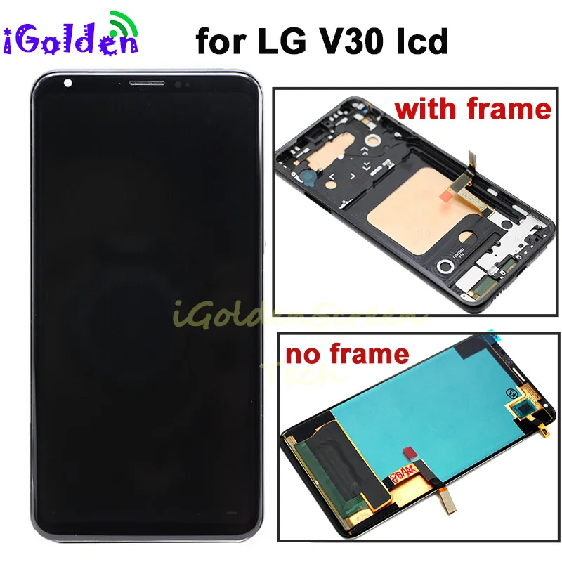 100% Протестировано для 6 0 &quotLG V30 LCD H930 кодирующий преобразователь сенсорного