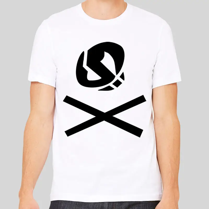 Модные Классические Team череп логотип Покемон Солнца и Луны Go футболка Unisex Tee S-3XL