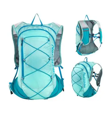 Blue Naturehike Ультралегкая уличная Сумка для бега, рюкзаки, светоотражающие, для пеших прогулок, велоспорта, спортивная сумка, водонепроницаемая, для внедорожных прогулок, для бега - Цвет: Blue