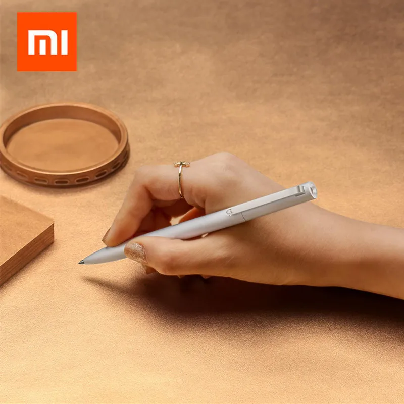 Оригинал Xiaomi Mijia металлическая ручка 9 5 мм для подписи MiKuni Япония черные чернила