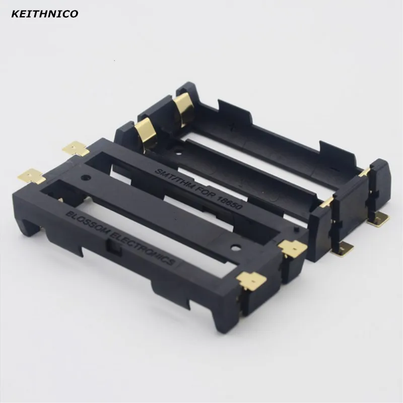 Корпус батареи KEITHNICO 1 шт. 2X18650 SMD SMT бронзовые значки корпус держатель тепла| |