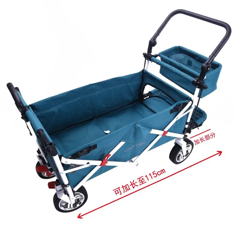Crotec wagon CROTEC WAGON детская тележка прицепы для близнецов велосипедный прицеп легкий