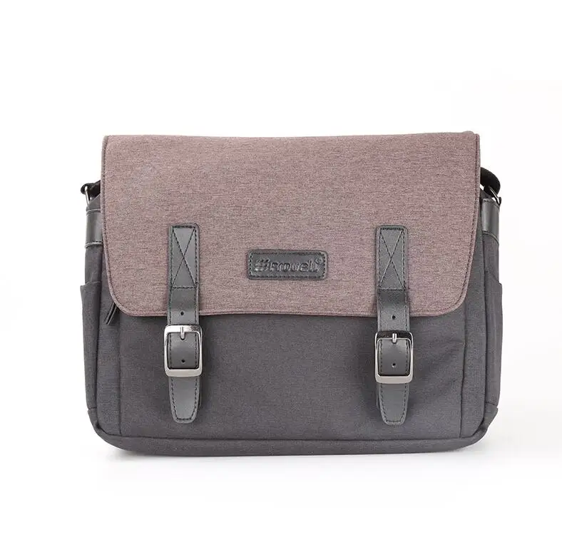 Dark Gray Портативный DSLR SLR Повседневная сумка на плечо Фото сумка модная удобная сумка-мессенджер для камеры видео чехол для Canon/Nikon/sony - Цвет: Dark Gray