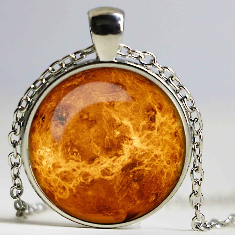 Ретро планеты Земля Венера Марс Юпитер Нептун Mercury кабошоны разрисованные