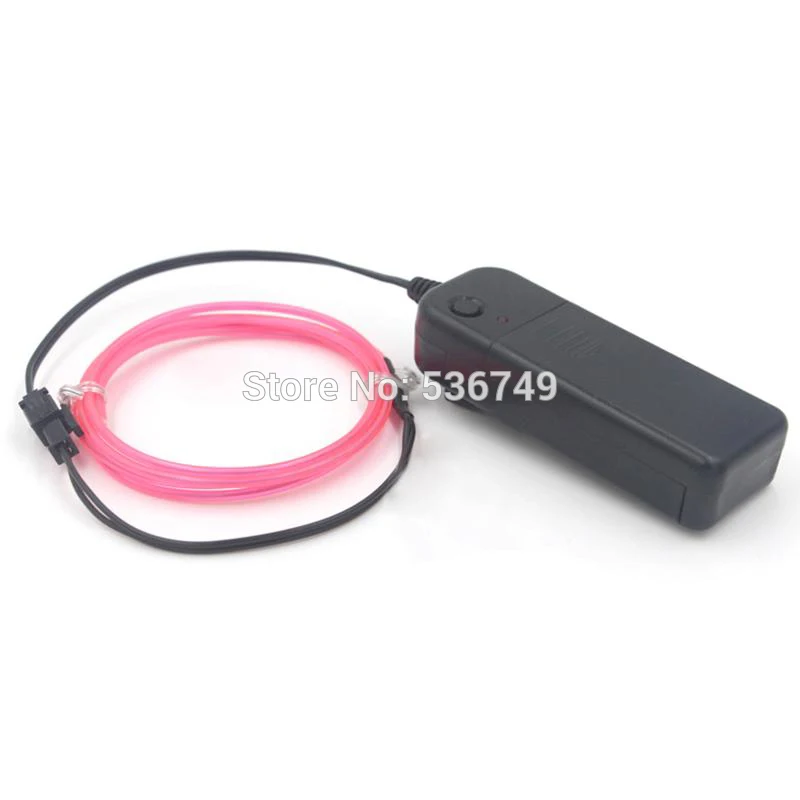 5m Neon Light Dance Party Decor LED lamp Flexible EL Wire Rope Tube Waterproof Strip With Controller | Дом и сад
