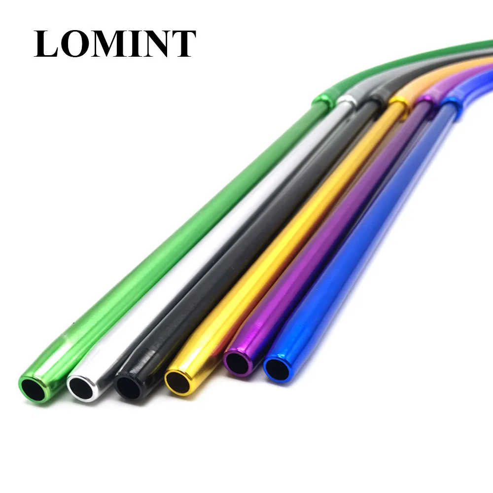 

LOMINT Aluminium alloy Silicone Hose Tube With Spring For Hookah Shisha Chicha Narguile Accessories China Brazil Spain France