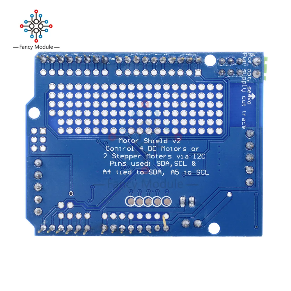 Модуль шагового двигателя IIC I2C TB6612 Mosfet PCA9685 сервопривод защитный модуль для Arduino