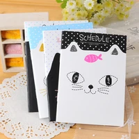 2017 new agenda kawaii stationery small cute cartoons school notebook paper book caderno promotion gifts12 59cm k6271