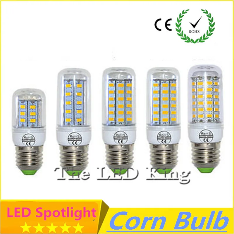 1X 2019 Новый светодиодный светильник E27 E14 G24 GU10 8 Вт 12 16 18 24 25W 30W SMD 5730 Кукуруза лампы